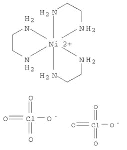 Nickel(2+), tris(ethylenediamine)-, diperchlorate cas  14095-89-7